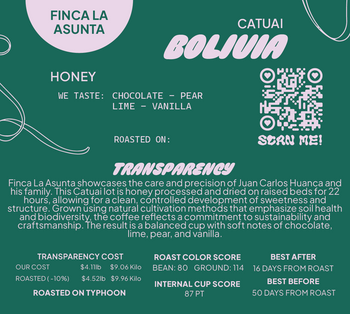 Bolivia Catuai Honey